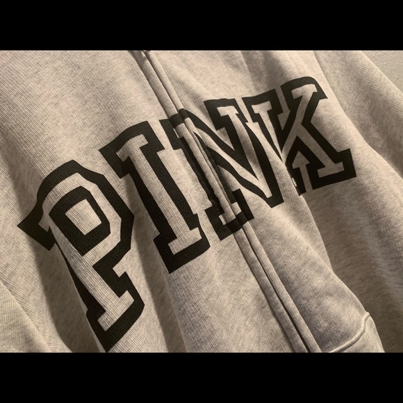 PINK Zip Up Hoodie - Picture 2 of 2